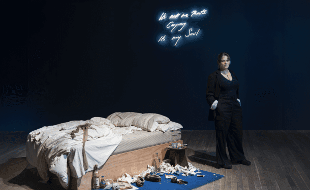 Tracey Emin My Bed installation portrait