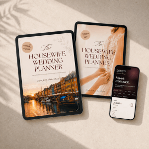 The Housewife Wedding Planning System Bundle The Housewife Wedding Planner The Copenhagen Edition The Caribbean Housewife All rights reserved Copyright 2026