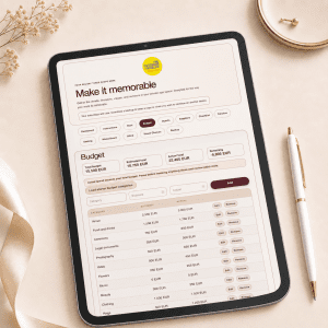 THE HOUSEWIFE WEDDING PLANNER APP