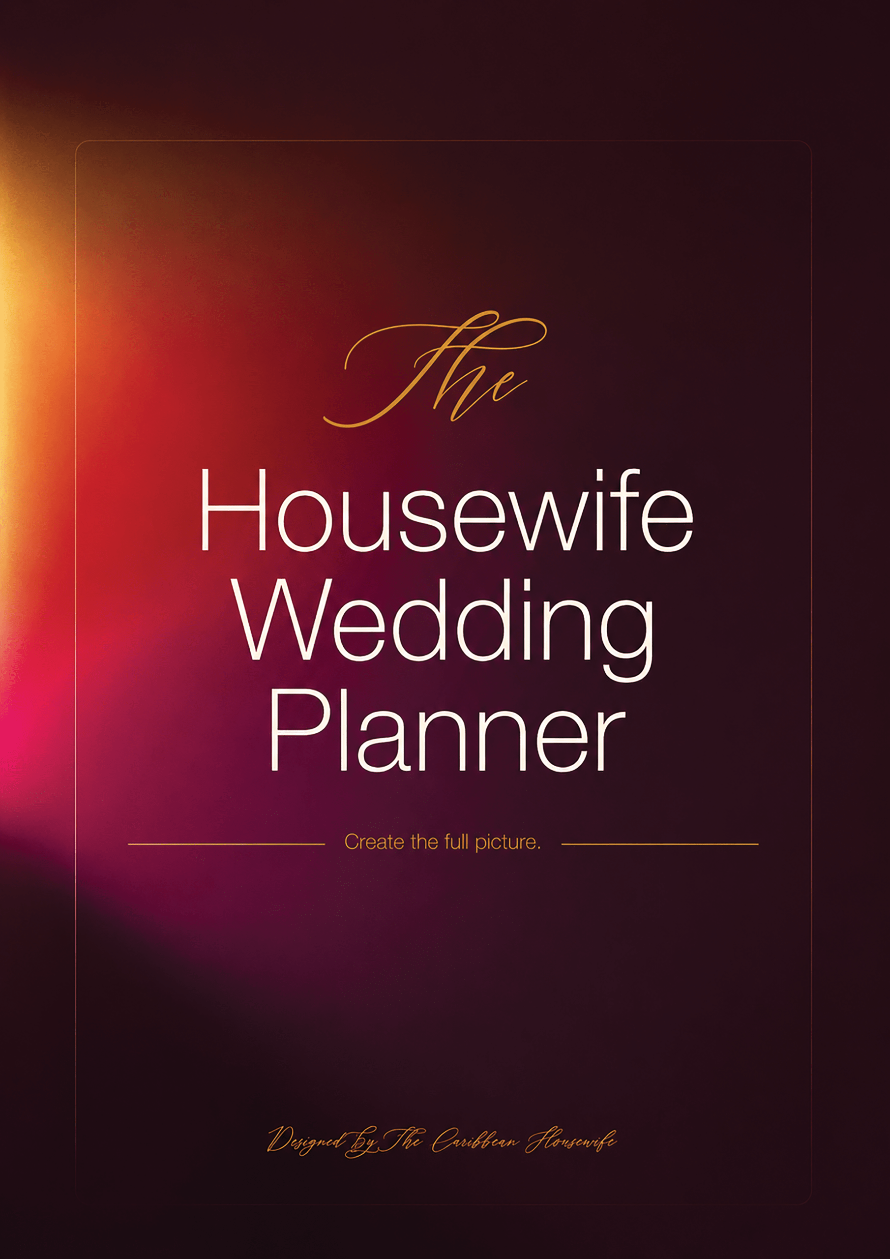 The Housewife Wedding Planning System cover