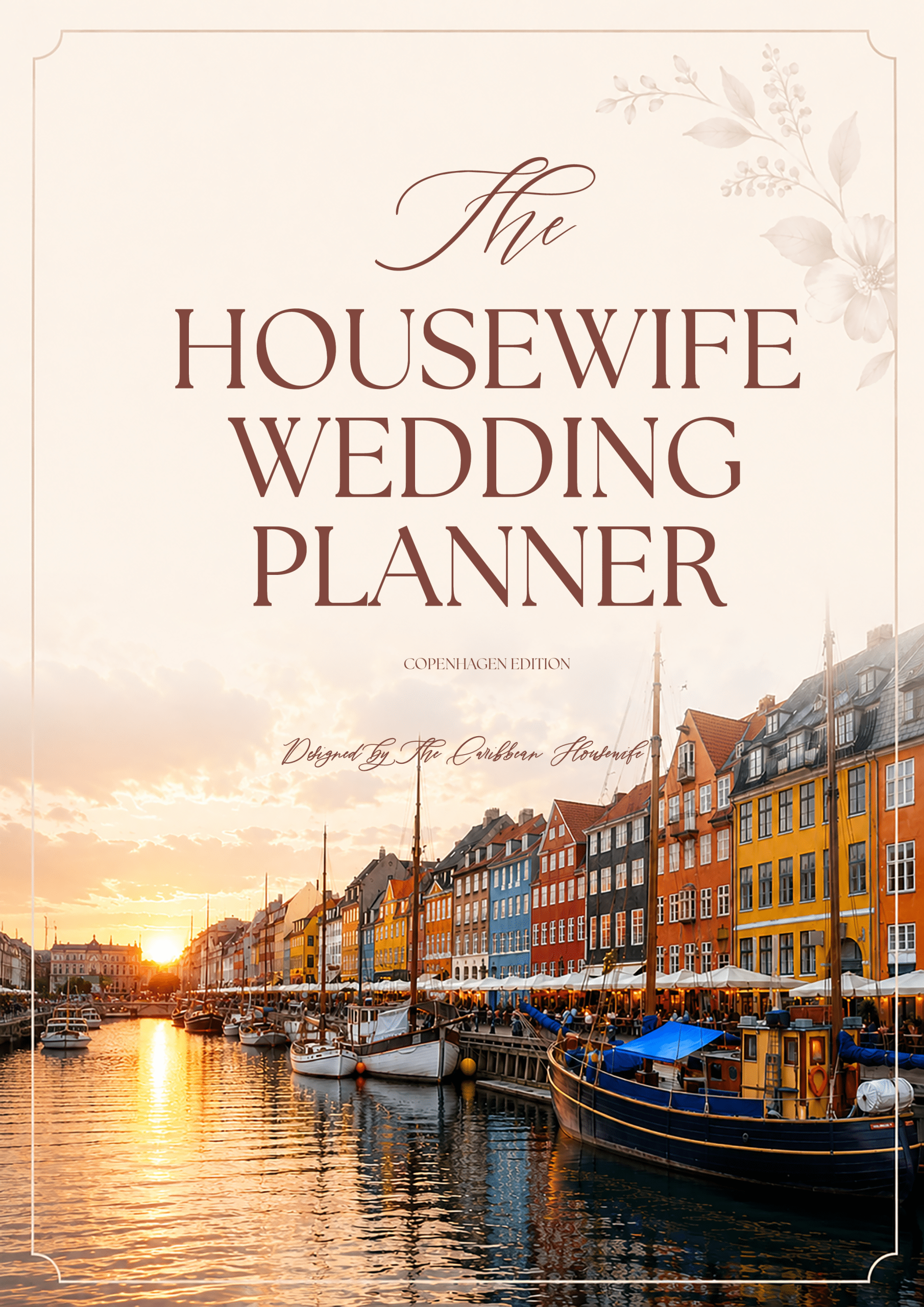 The Wedding Planning System – The Housewife Wedding Planner – The Copenhagen Edition – Clean Cover – June 2026