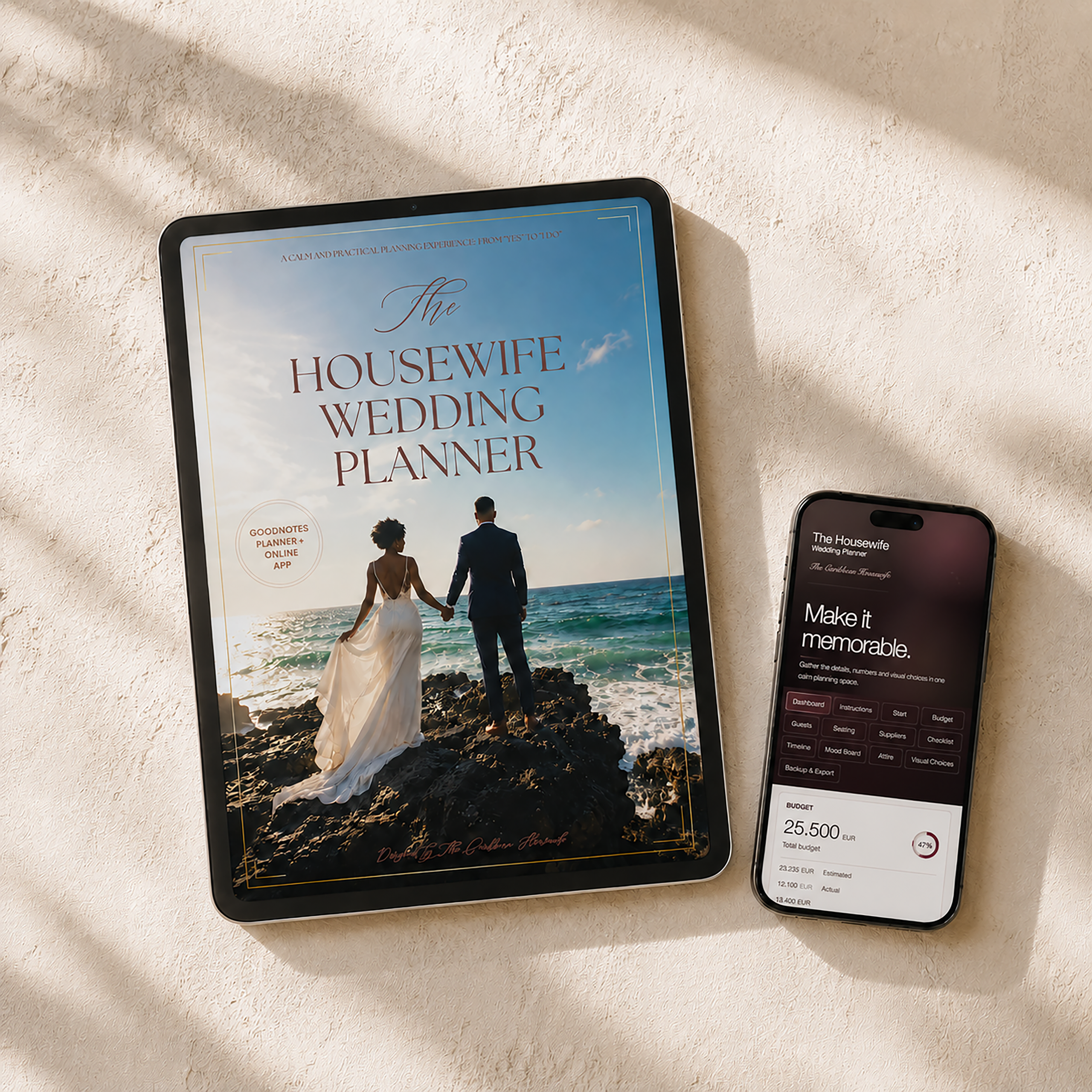 The Housewife Wedding Planner digital wedding planner