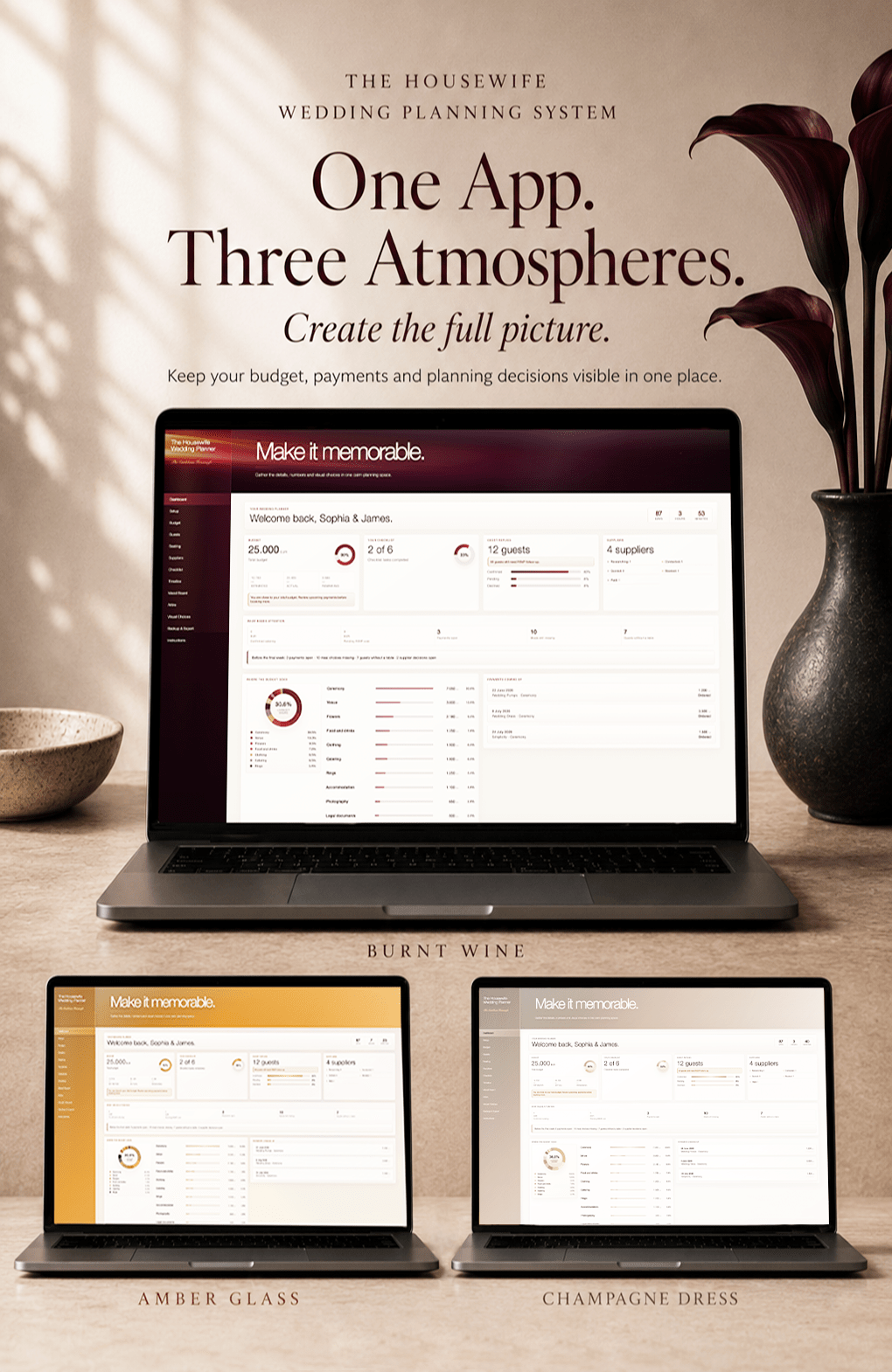 Explore The Housewife Wedding Planner App Demo