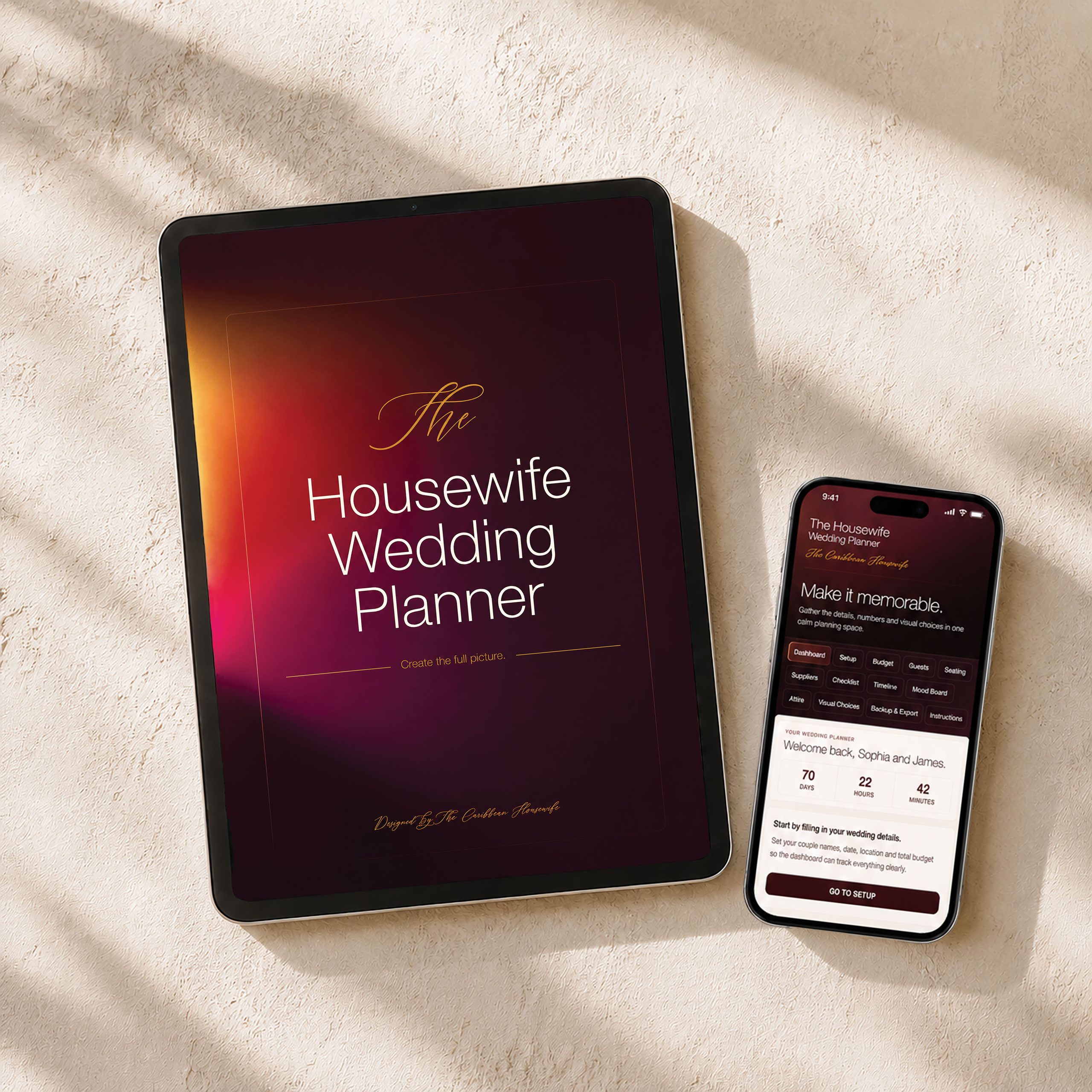 The Housewife Wedding Planner and App